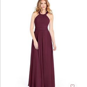 Azazie floor length Misha dress